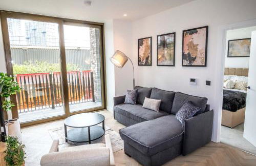 Modern and Sleek 2 Bed Flat in Central Manchester - Foto 1