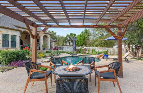 Noble Prairie Lux Estate Pool Spa Garden Venue Fireplace Themed Rooms - Foto 20