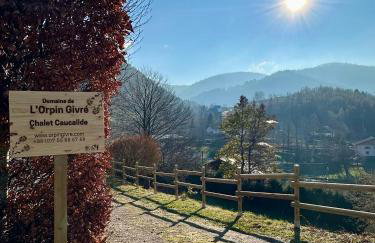 L'Orpin Givré - Chalet Caucalide avec grande terrasse, cheminée et sauna - Foto 33