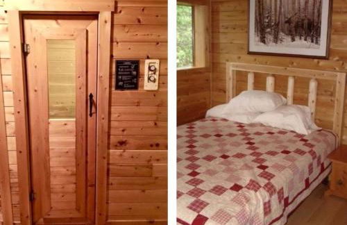 Cozy and Spacious Log Cabin Rental near Burt Lake State Park in Michigan - Foto 13