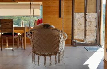 RELAX CHALET Nature Retreat - isolé sur 3 hectares - confort de LUXE - maison entière 150m2 - près de La Bresse - Foto 7