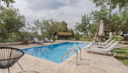 Villa Archodia - With Private Pool - Foto 2, Garden, sunbed, Garden view