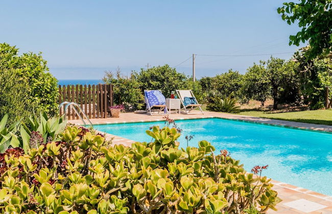Authentic Sicilian Charm With Pool, Sea View, Parking & Wifi - Foto 49