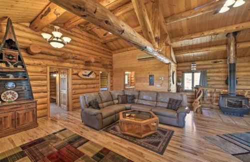 Exquisite Log Home with Lander Valley Views! - Foto 6
