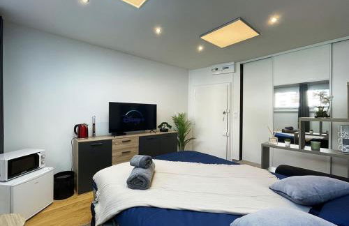 HOMEY TINY - Chambre privée - Située en Hyper-centre - Disney Plus et Wifi inclus - Sans SDB - Proche de Genève et des transports en commun - Foto 9