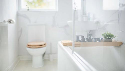 White Marble Residence Free Parking 12PPL - Foto 4, Shower