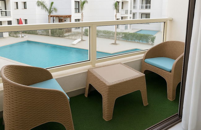 Beachfront Chalet in Porto Said With Pool and Garden - Foto 8