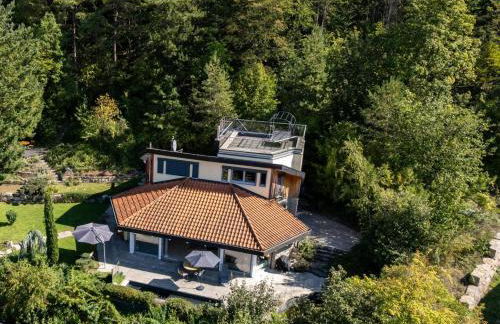 Ferienhaus hoch über dem Taubertal mit fantastischem Weitblick, Dachterrasse, 2000m2 großem Grundstück und Kamin - Foto 21