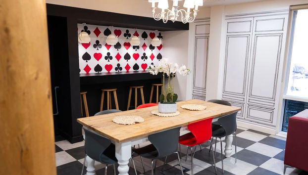 Sala de estar do lobby