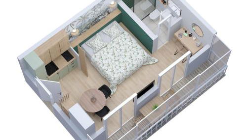 Le Phare Ouest - 80 m De La Mer - Vue Océan Sur Le Balcon - Entièrement Rénové - Internet Haut Débit - NOUVEAU - Foto 4