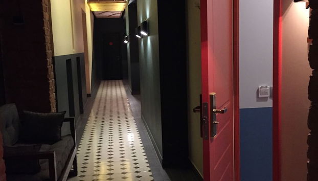 Zona de estar del vestíbulo