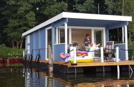 Hausboot Mirabella am Müritz Nationalpark Festanliegend - Foto 10