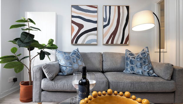 Stylish 1-bed flat in New Town - Foto 3, Habitación