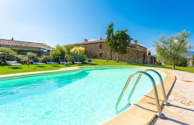 Villa Podere Belvedere Large Private Pool Sea Views Wifi - 3281 - Foto 26