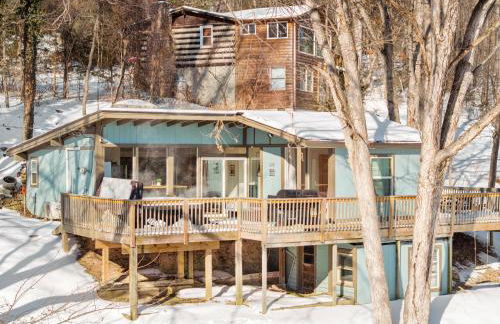 Lazy Lake 3BR Cabin w/ Mtn Views + Hot Tub +Wi-Fi - Foto 59