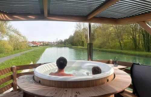 House Boat avec SPA naviguant en Champagne - Foto 5