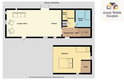 Beudy at Pentrecelyn - a gorgeous barn conversion with hot tub - Foto 29