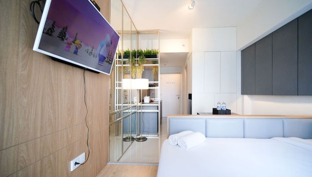 Homey Studio At Orchard Supermall Mansion Apartment - Foto 3, Habitación