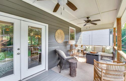 Lakefront Fun Near Clemson! Retreat with Pool Access - Foto 12