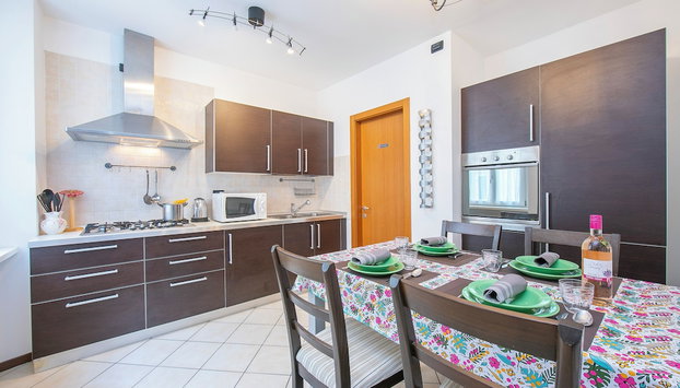 Casa Azzurra 150m From Lake - Foto 5, Cocina privada