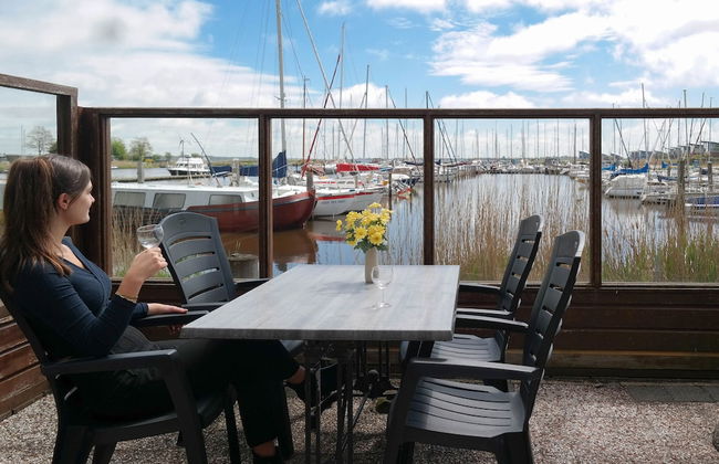 6 Pers - Chalet Emma Located at the Lauwersmeer With own Fishing Pier - Foto 8