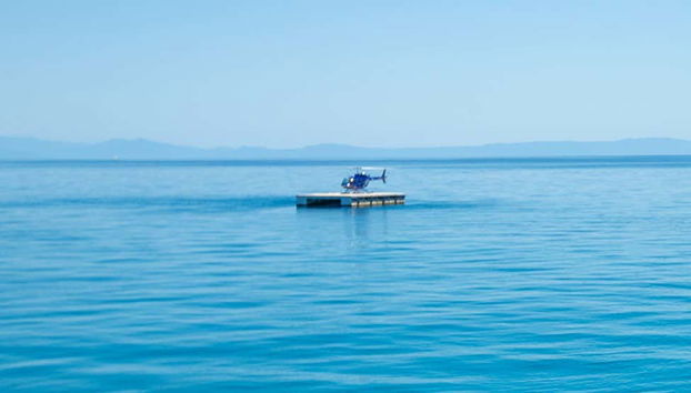 Uno de los helicópteros