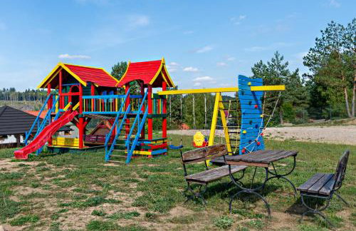 Malinowe Wzgórze domki 90 m2 z sauną i balią - Foto 12