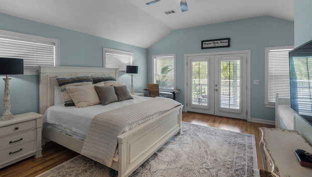 Classic Beach Home With Heated Private Pool - Sleeps 9 - Foto 3, Habitación