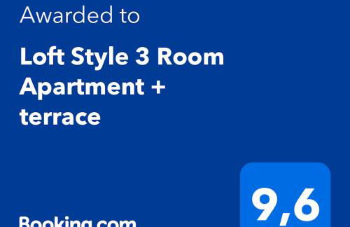 Loft Style 3 Room Apartment + terrace - Foto 14