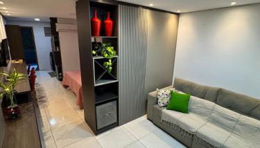 Apartamento de um quarto com varanda externa - Foto 5