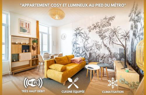 Le Marietton - Quartier Valmy - Métro à 1 min - Climatisation - Lave-vaisselle - Photo 1
