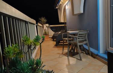 Le Sémaphore - appartement climatisé, grande terrasse vue mer - parking, wifi - Foto 4