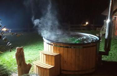 Leśniczówka domek balia sauna jeziorka w lesie na wyłączność - Foto 9