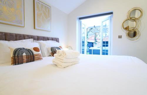 Lethbridge Villa 49 3-bedroom Apartment with private HOT TUB,Fibre WiFi, free parking, sleeps 6 - Foto 21