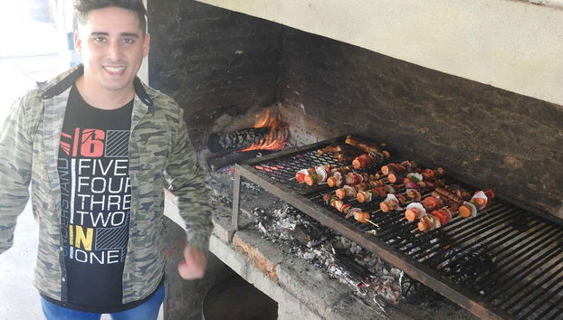 Todo preparado para una rica parrillada de carne