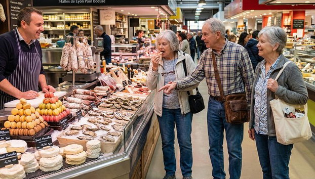 Tour privato a piedi nel patrimonio del mercato alimentare di Lione - Foto 3