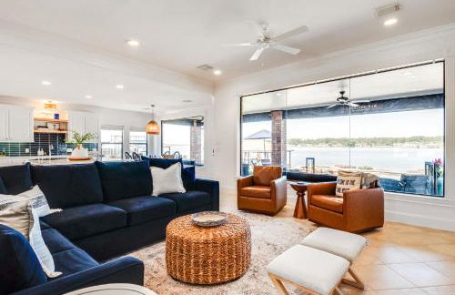 Conroe Lake House Luxe Pool, Private Dock and Games - Photo 5