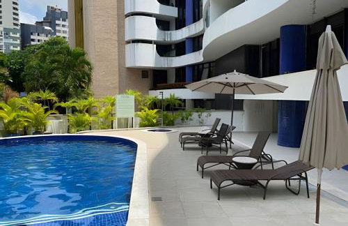 Excelente Flat no Circuito do Carnaval 216P - Foto 22