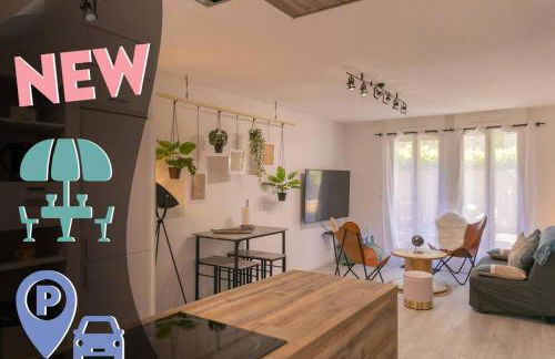 Superbe Appart Plein Centre avec Parking & Jardin - Foto 1