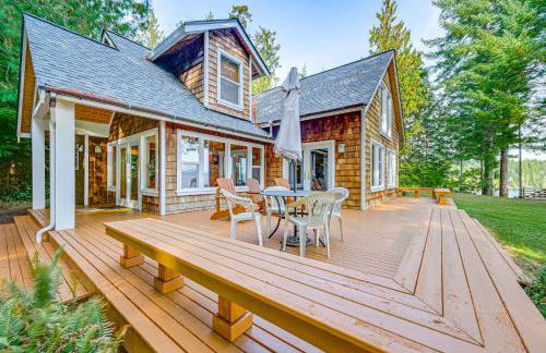 Hood Canal Home with Stunning Views and Private Beach - Foto 29