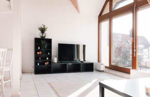 Maisonette-Wohnung Airport Messe Stuttgart - Balkon - Parkplatz - Foto 5