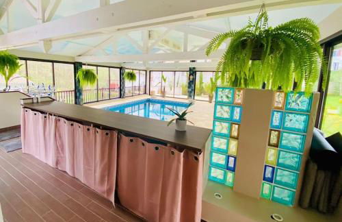 Maison avec piscine intérieure chauffée à 10min de Biarritz - Foto 22