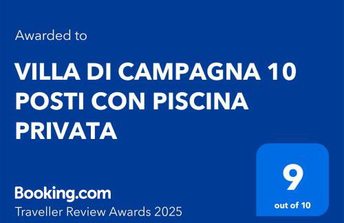 VILLA DI CAMPAGNA 10 POSTI CON PISCINA PRIVATA - Foto 2