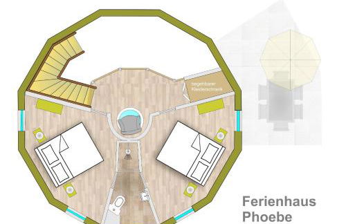 Kugelhaus Phoebe Charmantes Kugelhaus aus Holz am Waldrand des Tollensesees - Foto 39