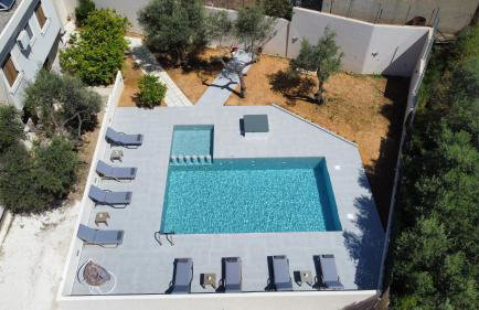 Villa Daratso with private heated pool view to the sea - Foto 16