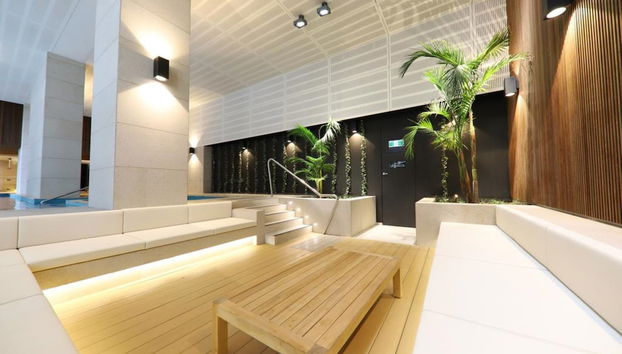 Sala de estar do lobby