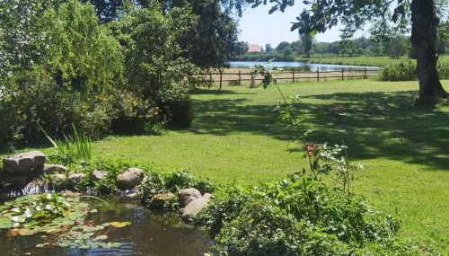 Monteurwohnung in Wesermarsch, Küche, Einzelbetten, Stedinger Landhotel - Foto 5, Garden, Garden view