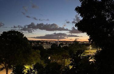 1Q Alto Padrão Asa Norte, Cozinha Completa, Home Office e Vista Verde - Foto 31