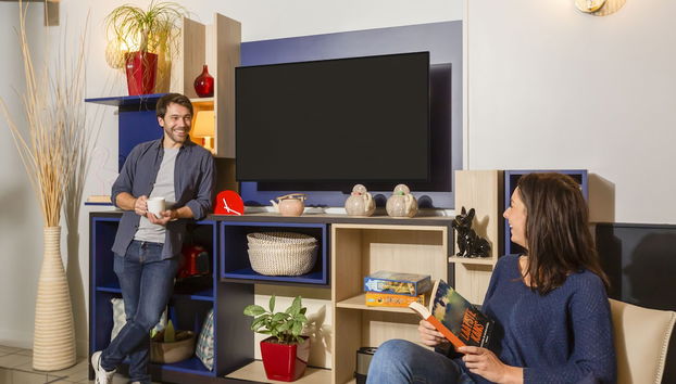 Sala de estar do lobby