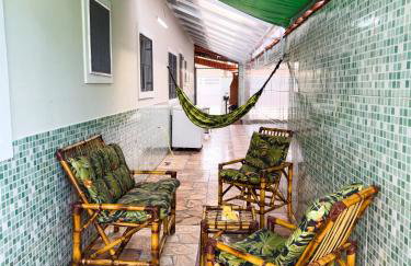 Casa na Praia, Piscina, Cascata, Churrasqueira, 2 Vaga carro, Redes de descanso - Foto 6